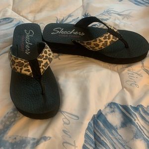 Gently worn flip flops